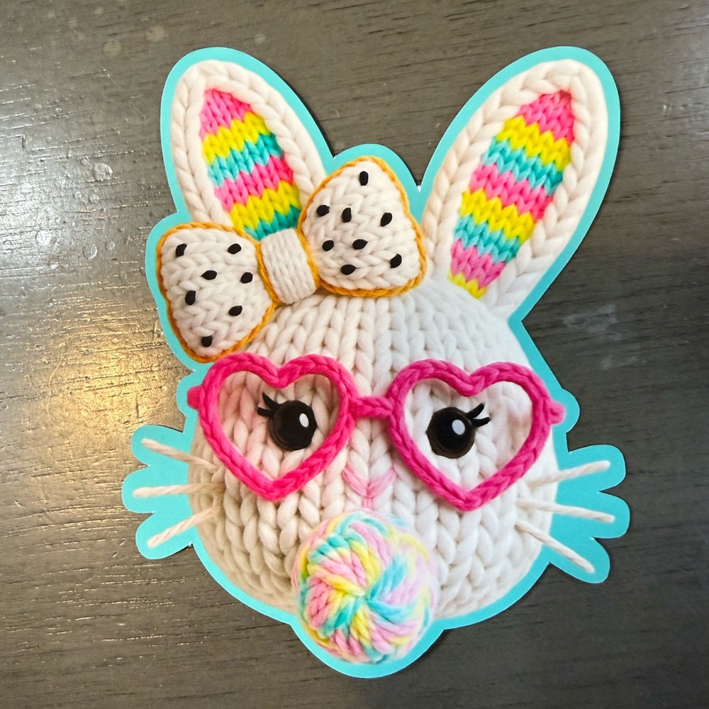 Easter bunny car stock car freshie‎ air freshener